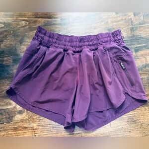 lululemon athletica Deep Purple Athletic Shorts